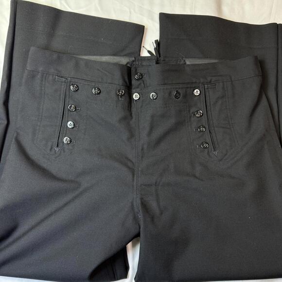 Vintage US Navy Service Dress Blue Uniform Pants Size 44R - Picture 1 of 10